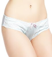 Limited Collection Floral Lace Brazilian Knickers with Silk