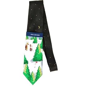 John Ashford Reindeer Caddy Holiday Tie