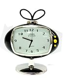 Miniature Antique Television Clock - Decorative Clock