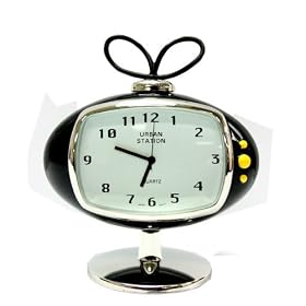 Horloge Style Mini T�l�vision Antique - Horloge D�corative