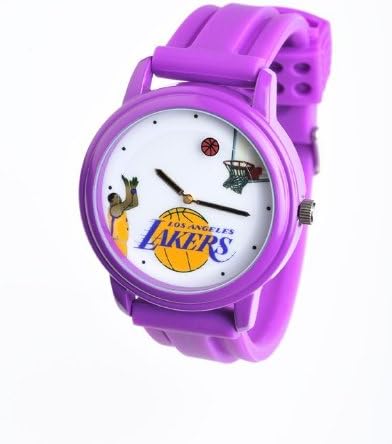 NBA Los Angeles Lakers Shooting Ball Purple Watch and Band