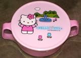 Pink Hello Kitty Travel Bowl with Lid 300 ML