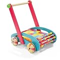 Janod Abc Buggy Wooden Baby Walker