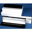 12 Black Velvet Bracelet Watch Gift Boxes Showcase Displays