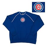 Chicago Cubs MLB Inspired Fleece Sweatshirt (Dark Royal)