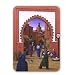 Street Scene in Marrakesh, 1992 (acrylic on.. - Mouse Mat Art247 Highest Quality Natural Rubber Mouse Mats - Mouse Mat