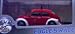 Eagle's Race 1109 VW Beetle 1303 German Fire Brigade Car - Red and White - 1:43 Scale Diecast