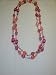 17″ Long Necklace of Czech Beads