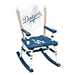 Los Angeles Dodgers MLB Wooden Rocking Chair