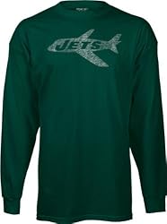 New York Jets Classic NFL Throwback Logo Long Sleeve T-Shirt