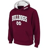 NCAA Mississippi State Bulldogs Maroon Classic Twill II Pullover Hoodie Sweatshirt
