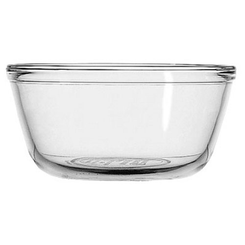 ANCHOR HOCKING Mixing Bowls Crystal, 2.5 quart Sold in packs of 6