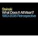 What Does It All Mean? 1983-2006 Retrospective