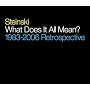 What Does It All Mean? 1983-2006 Retrospective