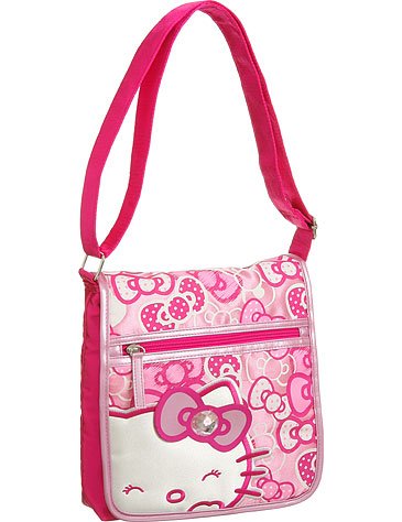 DJ Crossbody Messenger Hello Kitty  Bag
