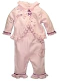 Pink Ruffles 3-Piece Outfit by Baby Essentials