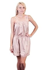 Sexy Beaded Jeweled Polyester/Spandex Elasticized   Waistline Tank  Dress