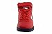 Fila Boy's F-13 Red/Navy/White Leather Mid-Top Basketball Sneakers Shoes