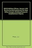 BREEAM/new offices : version 1/93 : an environmental assessment for new office designs