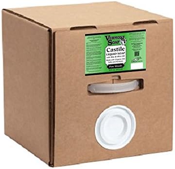 5 Gallon Pine Woods Castile Liquid Soap Cubetainer