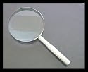 NEW All Metal Body 4x Magnifier With a 3.5" Glass Lens