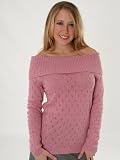 Off the Shoulder Sweater Angora Designer NYC XS or Small