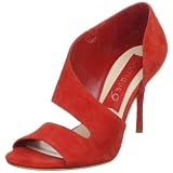 Boutique 9 Women's Kaira Open-Toe Pump,Red,9 M US