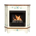 Albertson Petite Gel Fireplace - Antique White