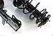 DTA 70114 Full Set 4 Complete Strut Assemblies With Springs and Mounts Ready to Install OE Replacement 4-pc Set Compatible with 2003-2008 Corolla