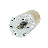 uxcell DCギヤードモータ　ギヤボックスモーター　減速機　磁気　DFGB37RG-560i　DC 24V　5 RPM