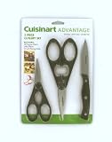 Cuisinart Advantage 3-Piece All Purpose Shear and Paring Knife Set