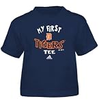 MLB Unisex Infant/Toddler Detroit Tigers The Other First Short Sleeve Tee, Navy, Large, 4T