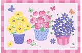 Blossoms and Butterflies OLIVE KIDS 19 x 29 Rug