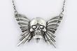 Kitsch n Kouture Skullfly Pendant Mitch O'Connell Design