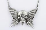 Kitsch n Kouture Skullfly Pendant Mitch O'Connell Design
