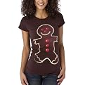 License Juniors Retro Gingerbread Graphic Tee - Brown&nbsp;