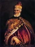 12X16 inch Tiziano Vecellio Renaissance Portrait Canvas Art Repro