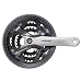 Shimano Acera M361 175mm 22-32-42t, Octalink, with Chain Guard, Black