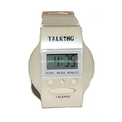 sprechende Uhr Blindenuhr Digitalanzeige Alarm 6693