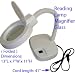 SE Table Magnifier Lamp - 5X - Fluorescent Light (White)