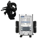 Gomadic for the PalmOne palm Tungsten E - PalmOne Tungsten E Car Vent Holder - Gomadic Brand
