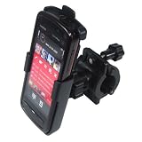 Fahrradhalter Bike Motorradhalter Halterung mit Halterschale exklusiv f�r Nokia 5800von "Haicom"