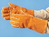 Welder's Heat Resistant Gloves