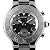 Cartier Men's W10125U2 Must 21 Chronoscaph Stainless Steel and Black Rubber Chronograph Watch from Cartier
