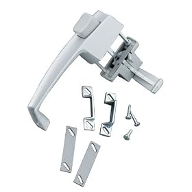 Hampton Products International V333WH Screen & Storm Door Pushbutton Latches, White