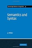 Semantics and syntax : parallels and connections