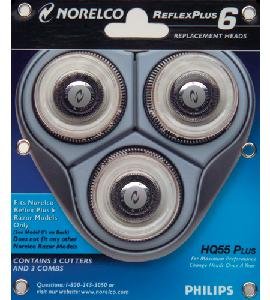 Norelco HQ55PLUS Reflex Plus Replacement Head