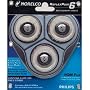 Norelco ReflexPlus-6 Replacement Razor Heads - HQ55 Plus