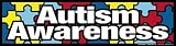 Autism Awareness Bumper Strip Car Magnet