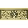 Tuscan Scroll Wrought Iron Wall Grille Large Rectangular Wall Decor Grill